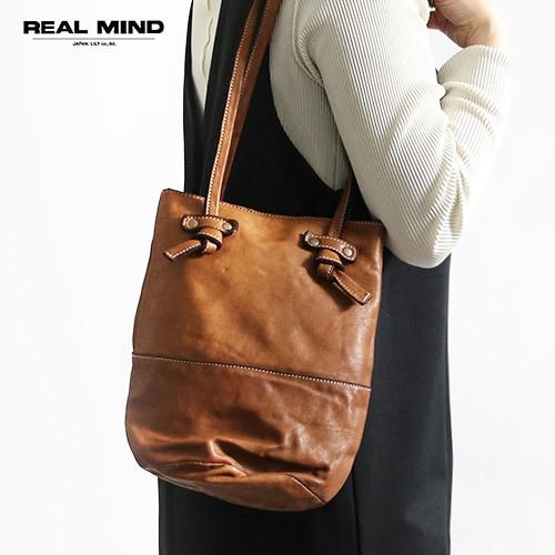 レディース LILY REAL MIND 本革 トートバッグ - トートバッグ