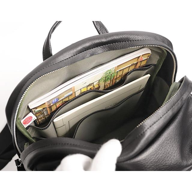 新品　リアルマインド　リュック　キャンバス&本革 リリイ REALMIND リアルマインド マチヤマ 牛革（本革）の防水