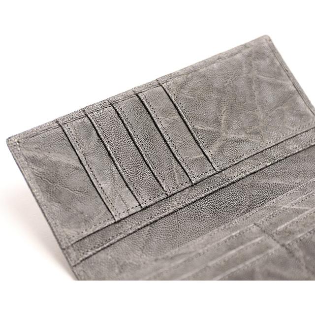 青木鞄 Luggage AOKI 1894 アフリカンエレファント日本製 機能的 札入れ かぶせ エレファント 2497 本革 革 レザー レディース メンズの画像