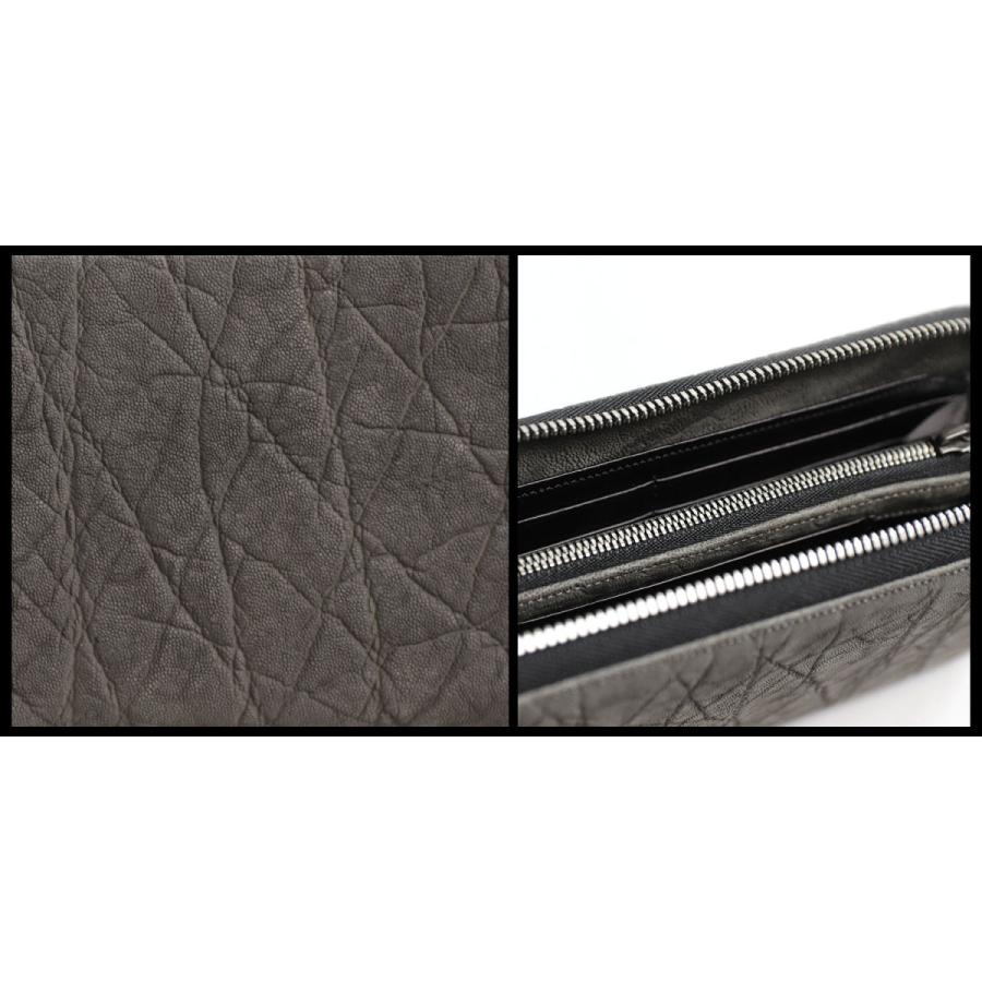 青木鞄 Luggage AOKI 1894 アフリカンエレファント日本製 機能的 長財布 エレファント　2498 本革 革 レザー レディース メンズの画像