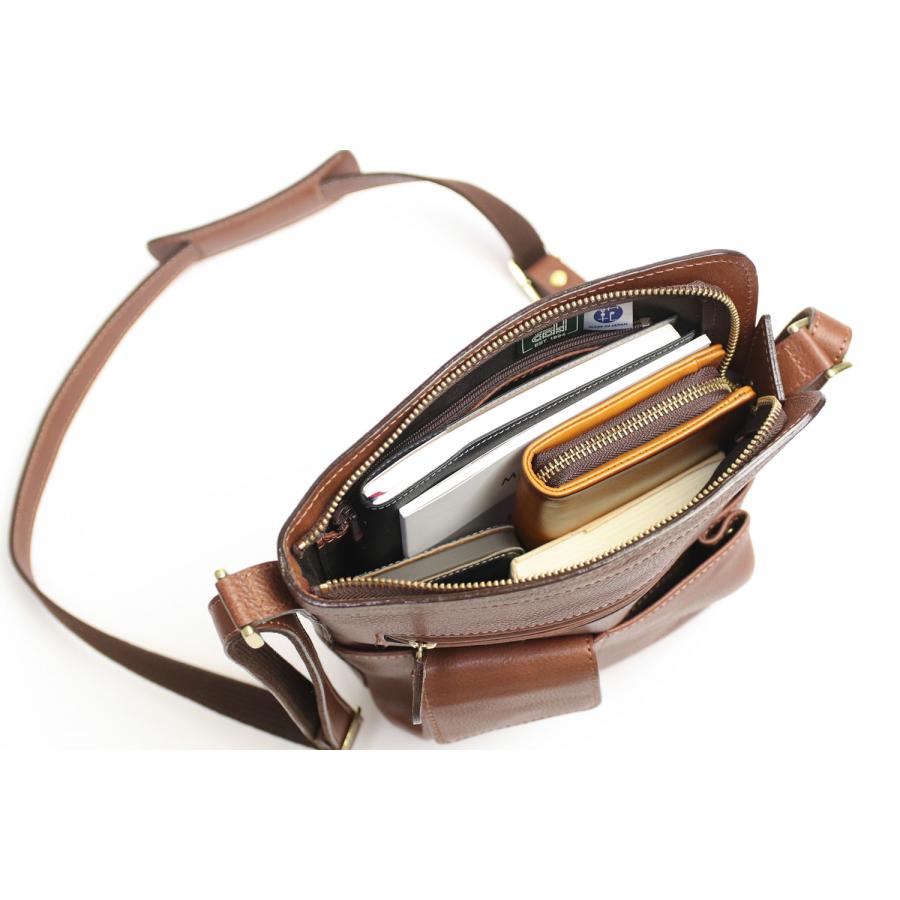 LUGARD（ラガード） 青木鞄 Lugard nevada 牛ヌメ A5 ミニショルダー