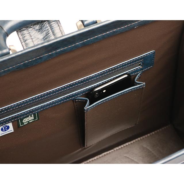 Lugard G-3 オンリーワンのシャドー仕上げ ヴィンテージ感漂う錠前ロック付き ダレスバッグ  本革 革 レザー メンズ | COMPLEX GARDENS | 17