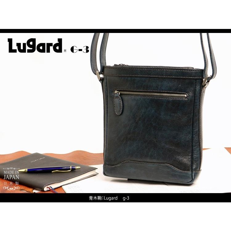 青木鞄 Lugard G-3 オンリーワンのシャドー仕上げ ヴィンテージ感漂う縦型ショルダーS 本革 革 レザー レディース メンズ | COMPLEX GARDENS | 03