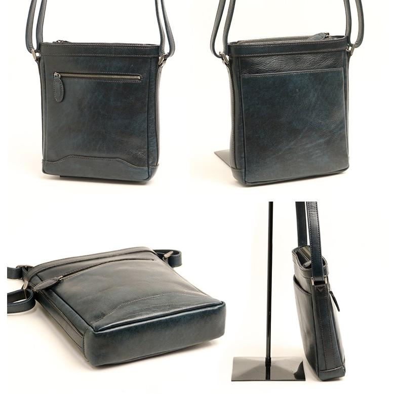 青木鞄 Lugard G-3 オンリーワンのシャドー仕上げ ヴィンテージ感漂う縦型ショルダーS 本革 革 レザー レディース メンズ | COMPLEX GARDENS | 04