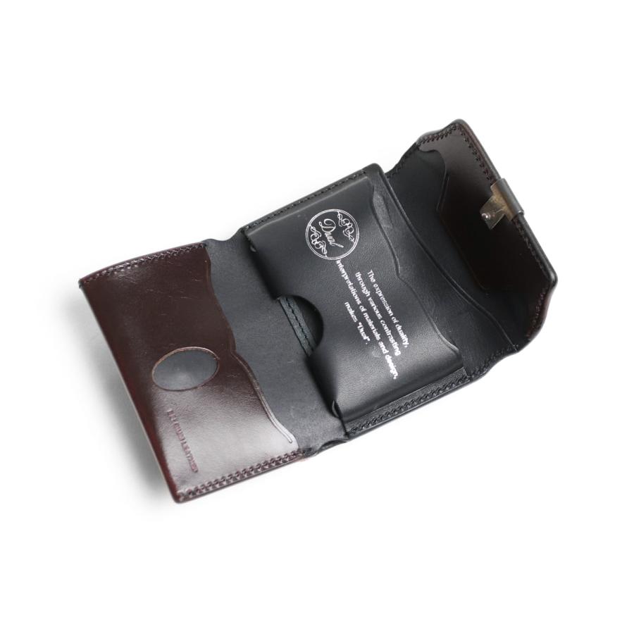 池之端銀革店 Dual UK サドルレザー dcr-1040 EDIT 真鍮 のフロント