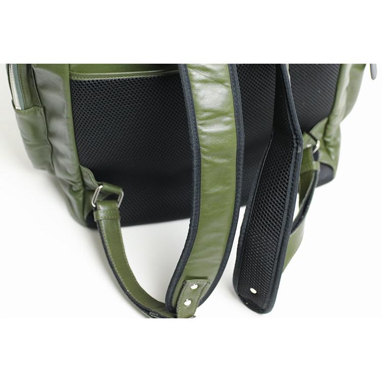 guardant 大容量ストレージの バングラレザー バックパック 機能的 牛革 メンズ 本革 革 | Arukan | 12