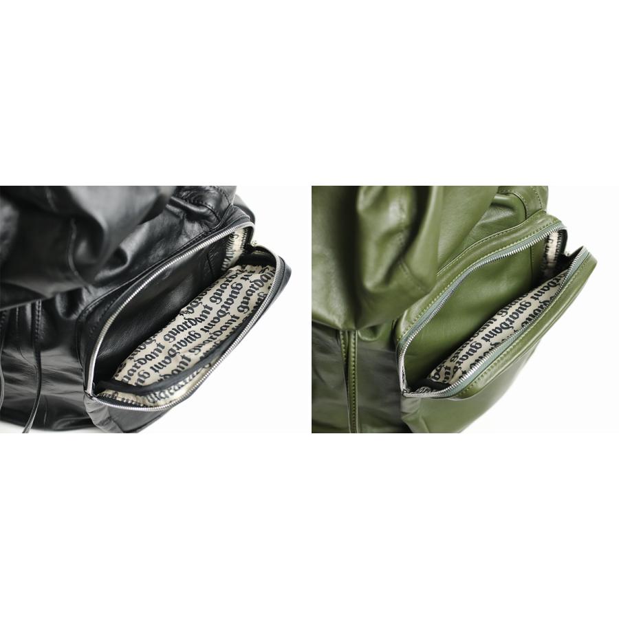 guardant 大容量ストレージの バングラレザー バックパック 機能的 牛革 メンズ 本革 革 | Arukan | 07