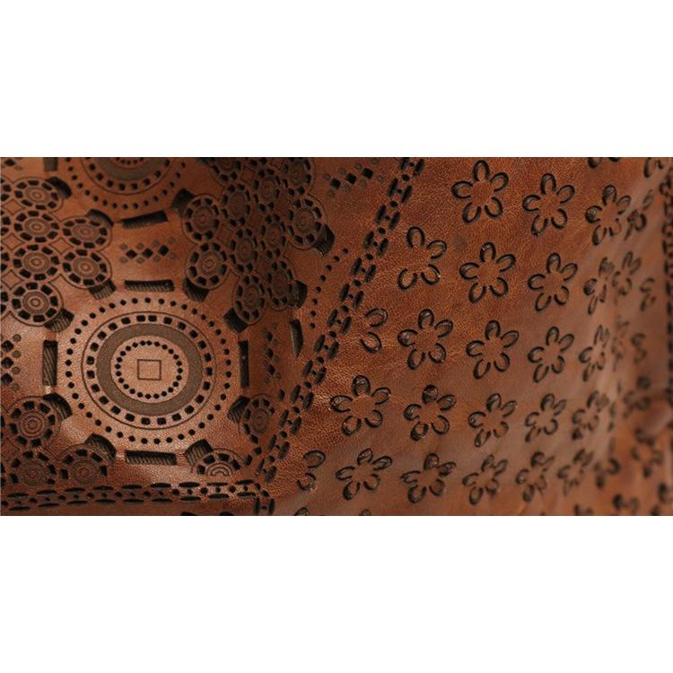 AL'X アレックス 珍しいパンチングレザーのウォッシュ加工 2way バッグ 本革 革 レザー レディース |  | 04