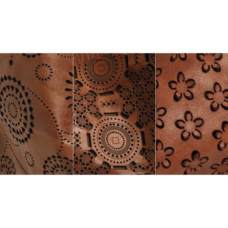 AL'X アレックス 珍しいパンチングレザーのウォッシュ加工 2way バッグ 本革 革 レザー レディース |  | 09