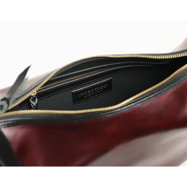 INCEPTION インセプション Chromexcel Leather BANANA BAG 経年変化 を楽しめる 茶芯 ショルダーバッグ ボディバッグの画像