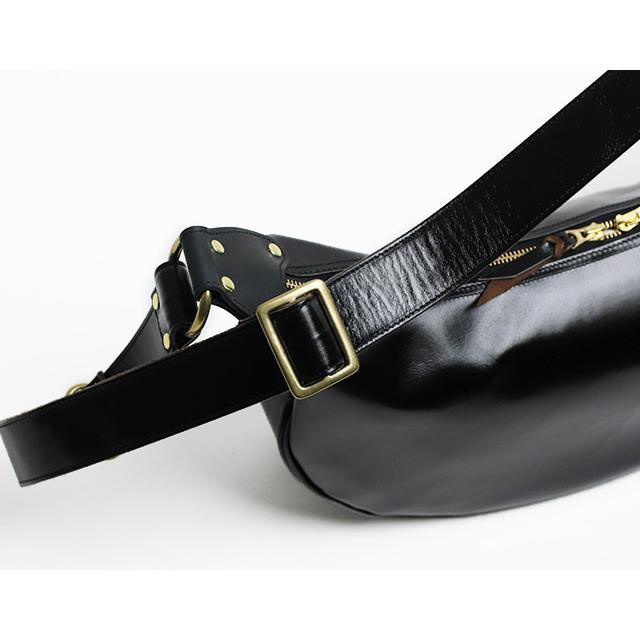 OPUS（オーパス） INCEPTION インセプション HORSE HIDE BANANA BAG 茶