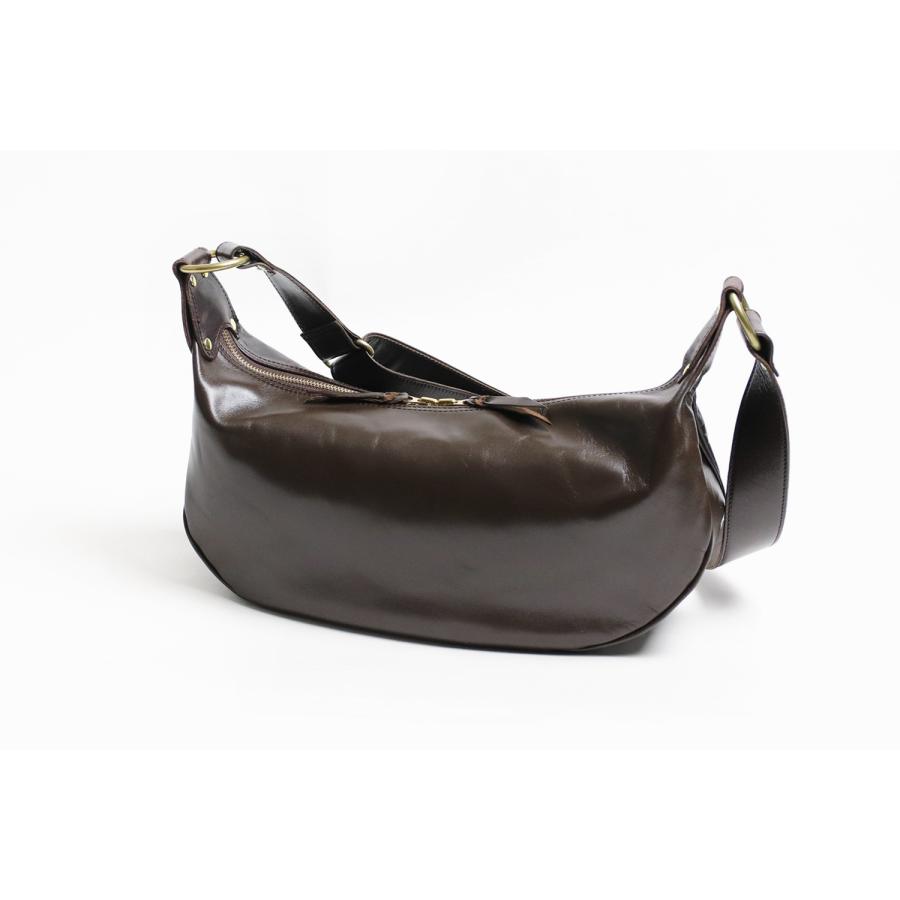 OPUS（オーパス） INCEPTION インセプション HORSE HIDE BANANA BAG 茶