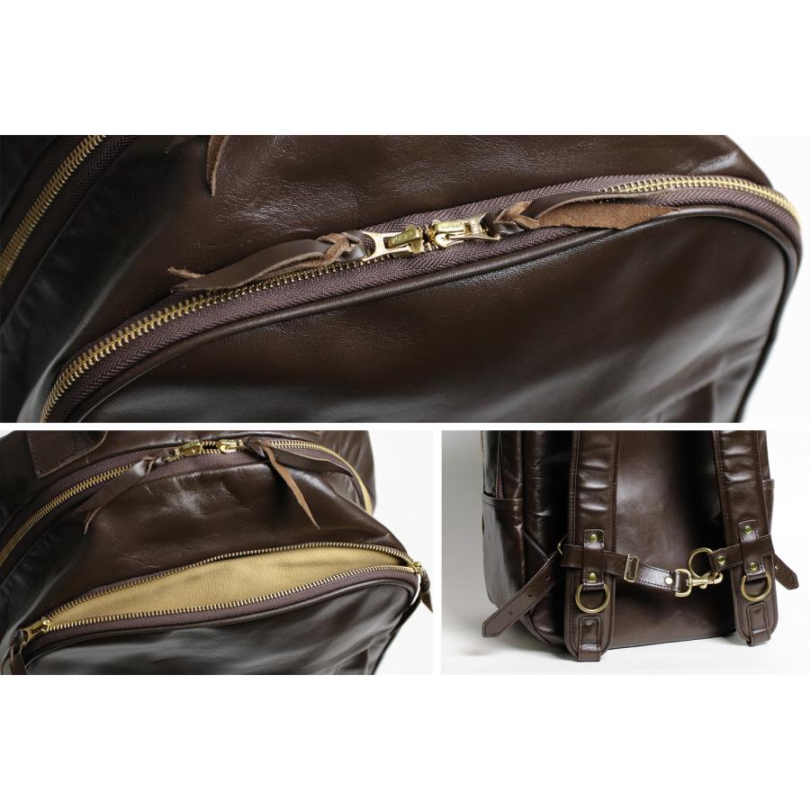 OPUS INCEPTION インセプション HORSE HIDE BACK PACK 茶芯 OPUS INCEPTION インセプション HORSE HIDE BACK PACK 茶芯