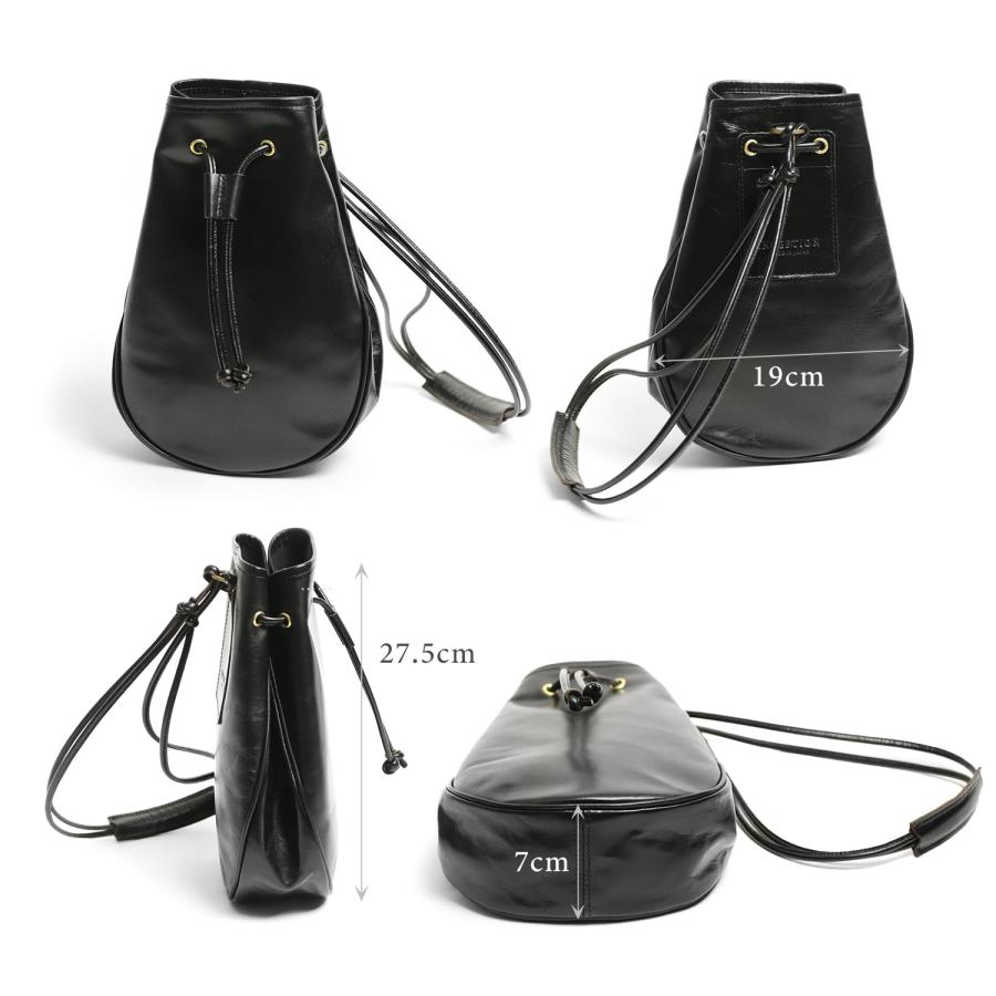 INCEPTION インセプション HORSE HIDE LEATHER POUCH 茶芯