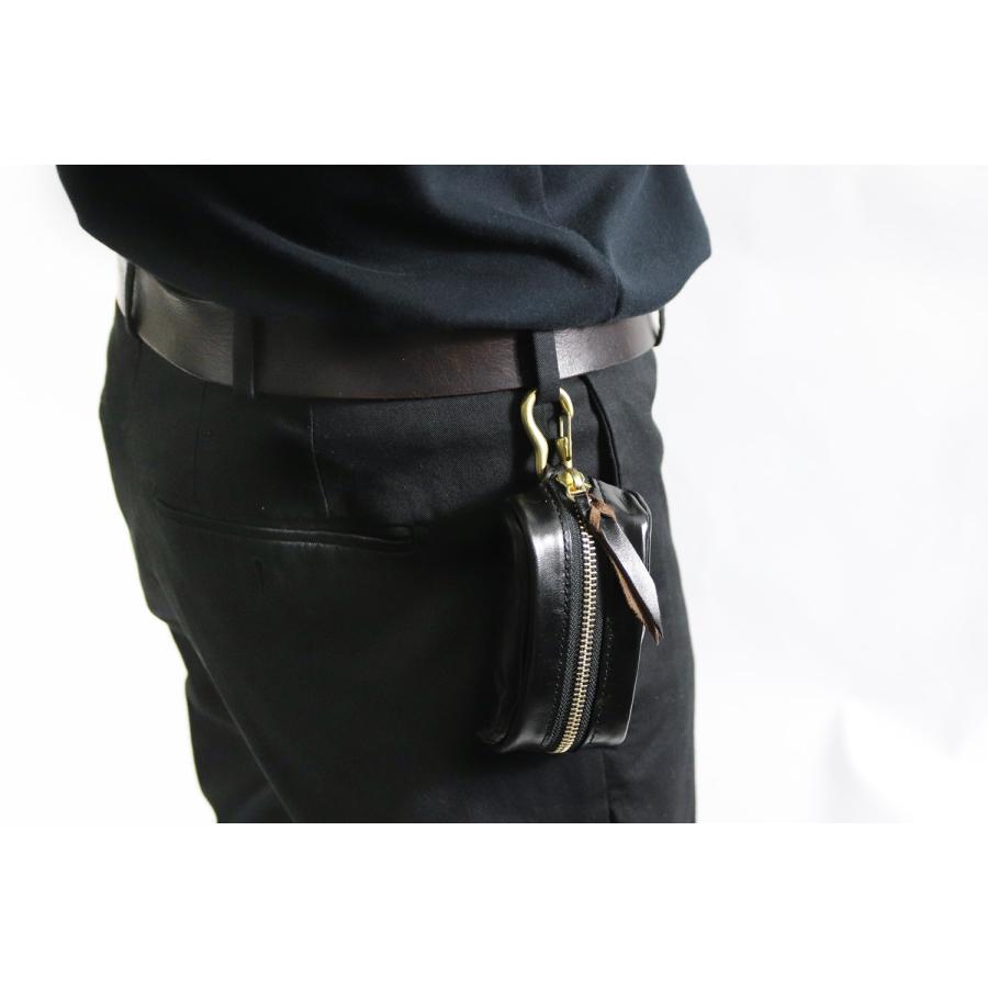 INCEPTION インセプション HORSE HIDE LEATHER KEY CASE 茶芯 キー