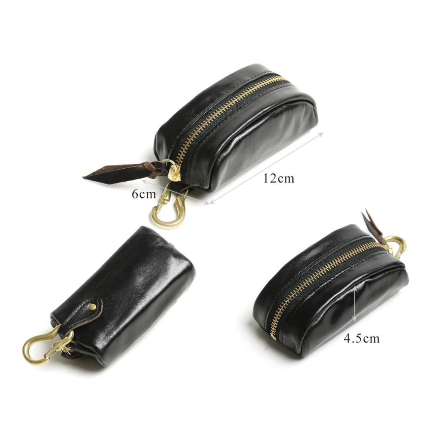 INCEPTION インセプション HORSE HIDE LEATHER KEY CASE 茶芯 キー