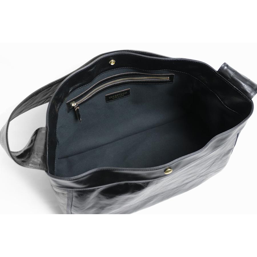 OPUS INCEPTION インセプション HORSE HIDE NEWSPAPER BAG