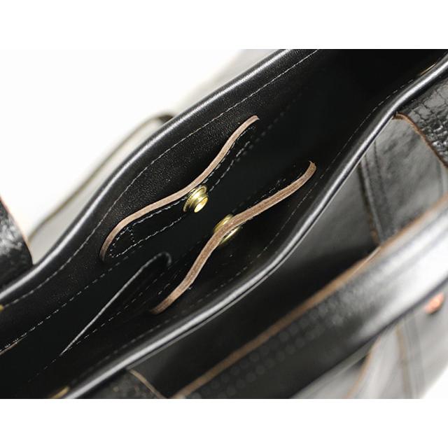 INCEPTION インセプション HORSE HIDE COAL BAG (LARGE)  茶芯 手提げ バッグの画像
