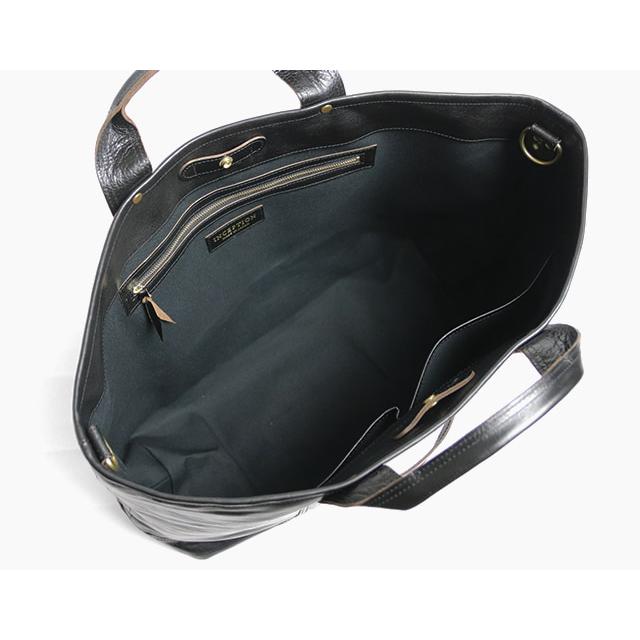INCEPTION インセプション HORSE HIDE COAL BAG (LARGE)  茶芯 手提げ バッグの画像