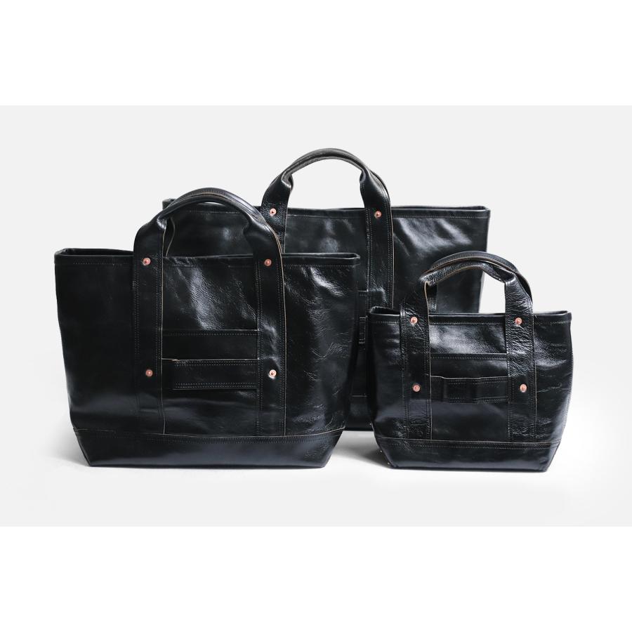 INCEPTION インセプション HORSE HIDE COAL BAG (LARGE)  茶芯 手提げ バッグの画像