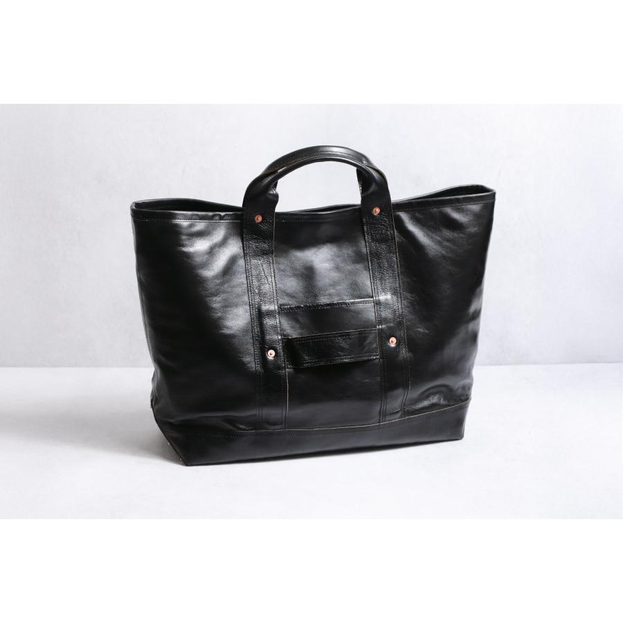 INCEPTION インセプション HORSE HIDE COAL BAG (LARGE)  茶芯 手提げ バッグの画像