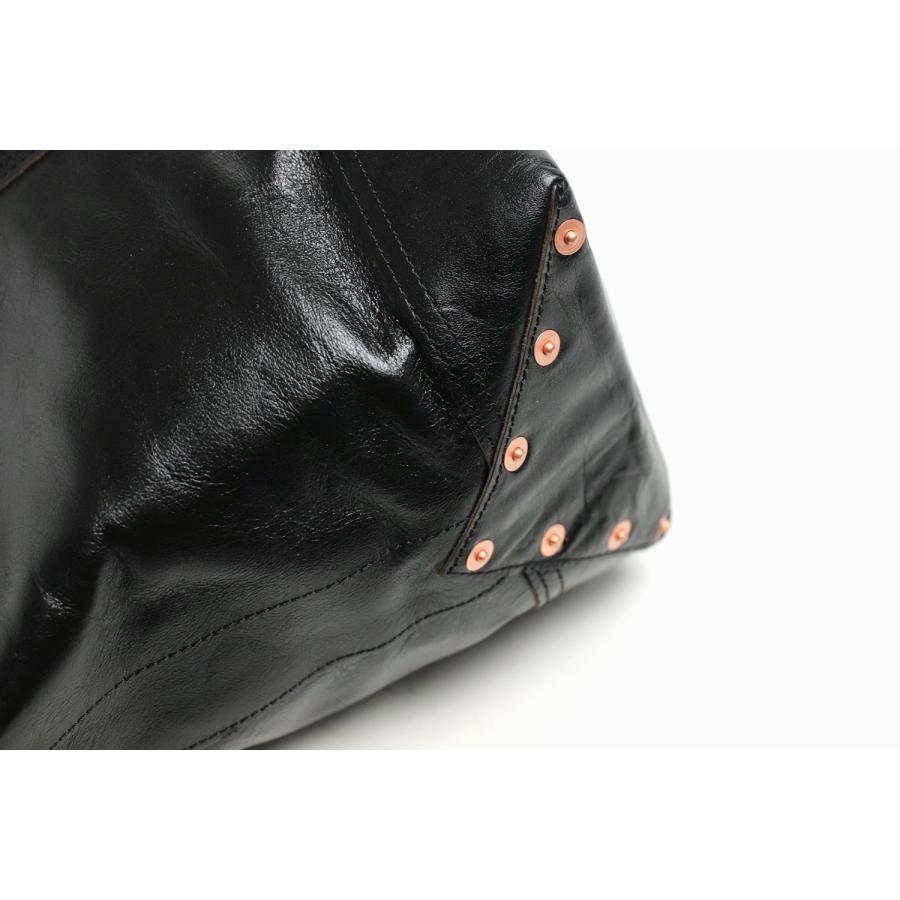 INCEPTION インセプション HORSE HIDE COAL BAG (LARGE)  茶芯 手提げ バッグの画像
