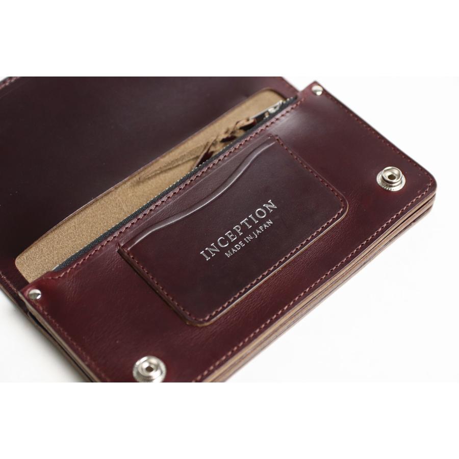 壬*狼様 INCEPTION インセプション トラッカーウォレットレザー 長財布 OPUS（オーパス） INCEPTION インセプション HORSE BUTT LEATHER