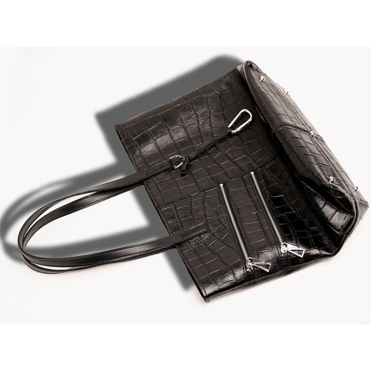 JYO ARVINISTA ジョーアルヴィニスタ コッコJ1  クロコ型押しのソフトで軽いトート M 本革 革 レザー レディース メンズ |  | 02