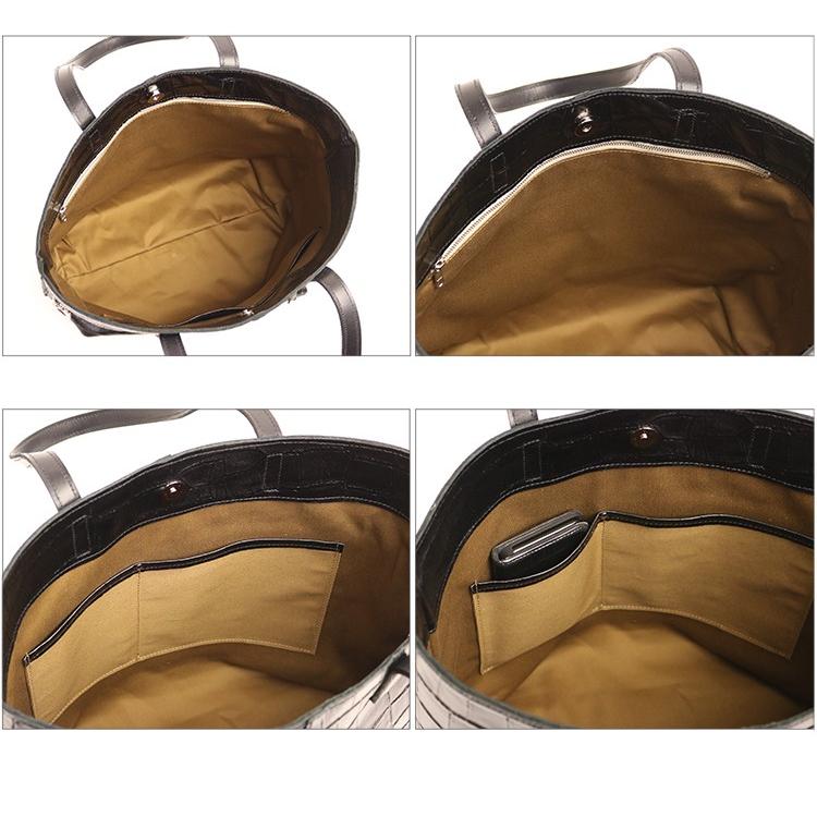 JYO ARVINISTA ジョーアルヴィニスタ コッコJ1  クロコ型押しのソフトで軽いトート M 本革 革 レザー レディース メンズ |  | 07