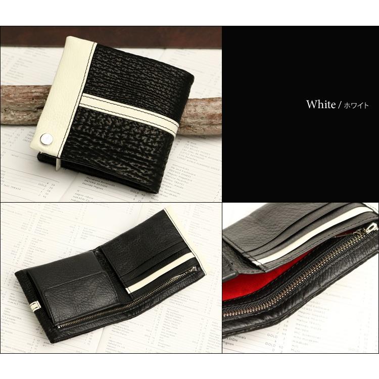 JYO ARVINISTA ジョーアルヴィニスタ SHARK 手触りも楽しめる上質な国産シャークの折財布 本革 革 レザー レディース メンズ |  | 02