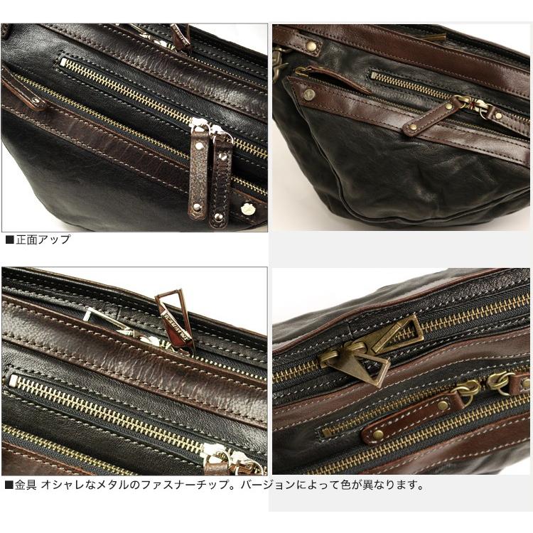 JYO ARVINISTA ジョーアルヴィニスタ ラックス シリーズ 上質なイタリーラムレザーのトライアングルフォルム ボディバッグ 本革 革 レザー レディース メンズ |  | 05