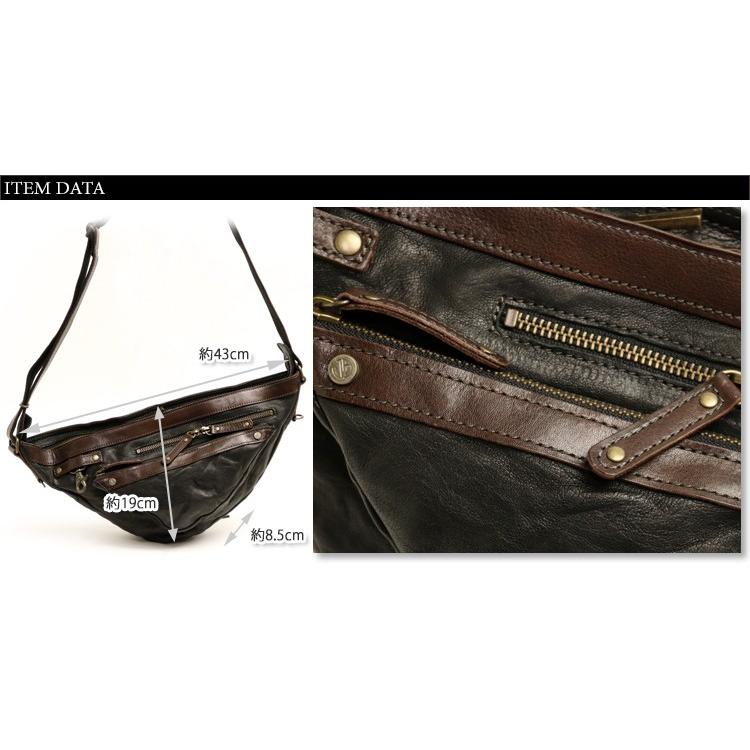 JYO ARVINISTA ジョーアルヴィニスタ ラックス シリーズ 上質なイタリーラムレザーのトライアングルフォルム ボディバッグ 本革 革 レザー レディース メンズ |  | 09