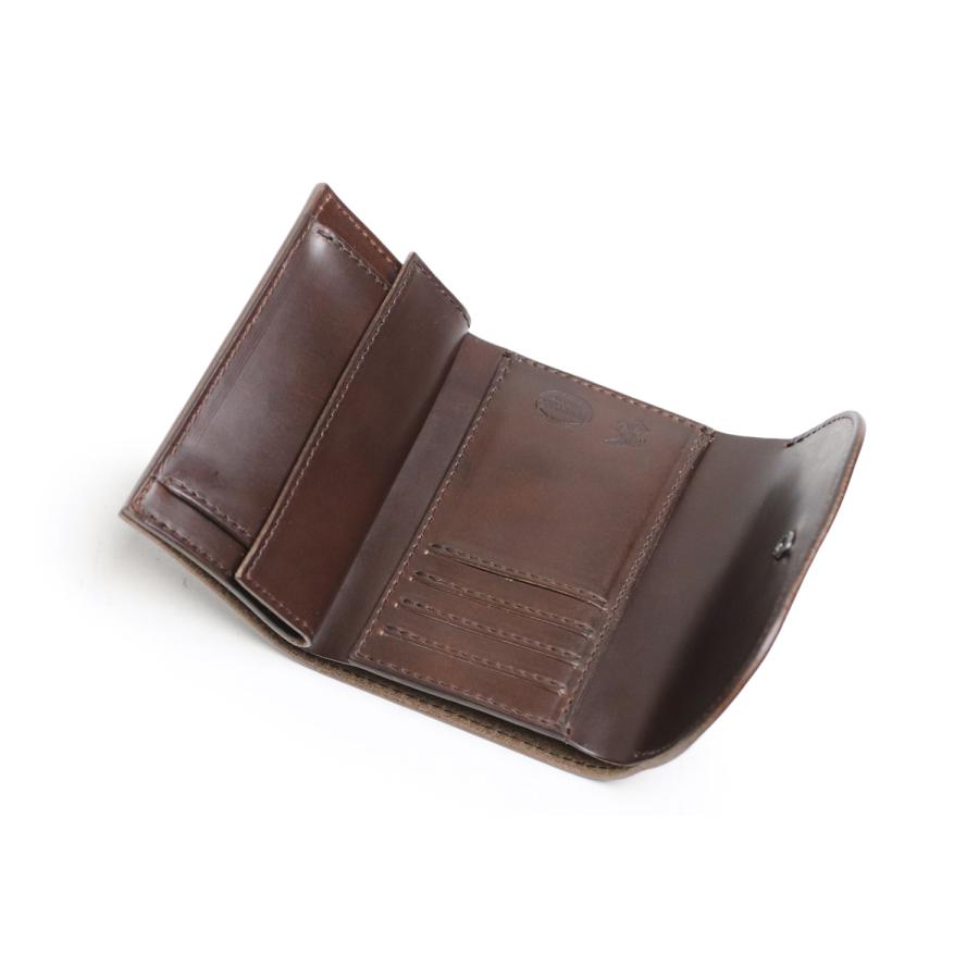 MR.OLIVE E.O.I HORWEEN CHROMEXCEL LEATHER / COMPACT WALLET 日本製