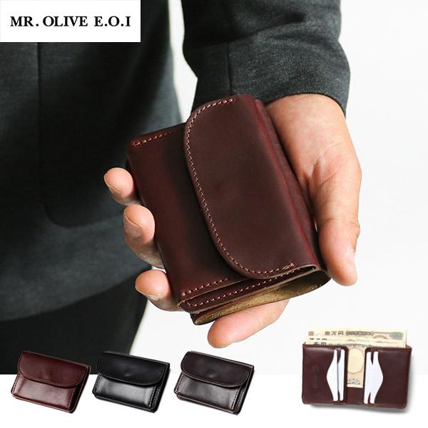 MR.OLIVE E.O.I HORWEEN CHROMEXCEL LEATHER / MINI WALLET 日本製