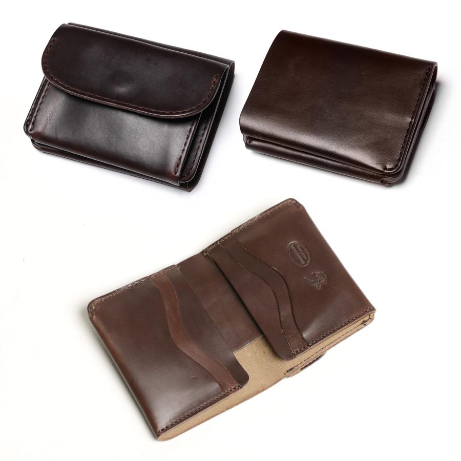 MR.OLIVE E.O.I HORWEEN CHROMEXCEL LEATHER / MINI WALLET 日本製