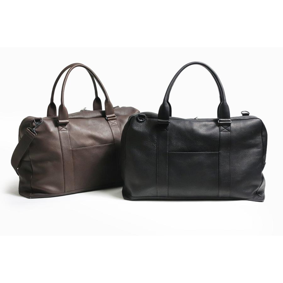 MR.OLIVE E.O.I  IMPERMA-LEATHER / 2WAY WORK & BOSTON 牛革 ボストンバッグ 日本製 メンズ レディース 大容量の画像