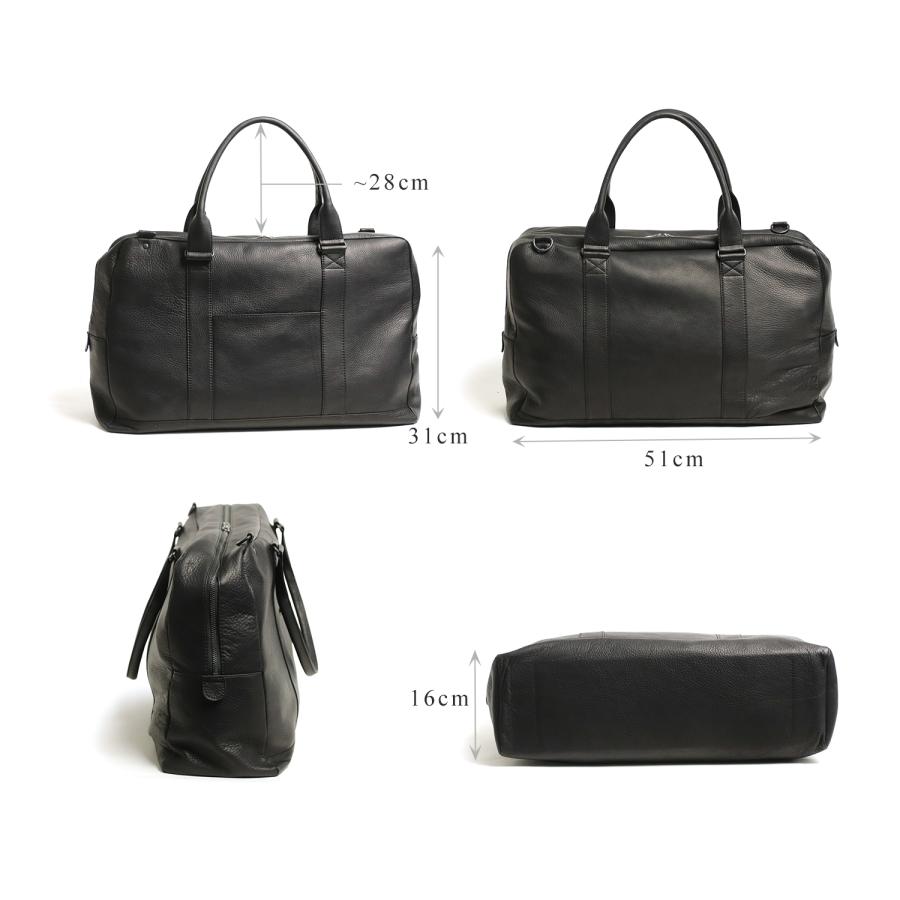 MR.OLIVE E.O.I  IMPERMA-LEATHER / 2WAY WORK & BOSTON 牛革 ボストンバッグ 日本製 メンズ レディース 大容量の画像