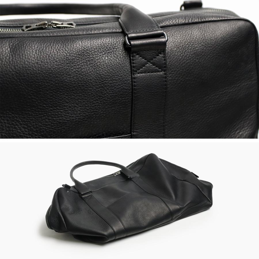 MR.OLIVE E.O.I  IMPERMA-LEATHER / 2WAY WORK & BOSTON 牛革 ボストンバッグ 日本製 メンズ レディース 大容量の画像