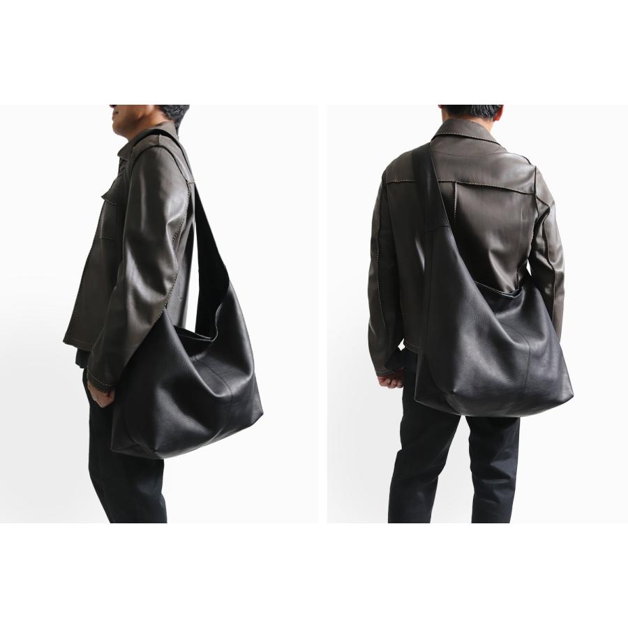 MR.OLIVE E.O.I IMPERMA-LEATHER BIG SHOULDER BAG 牛革 ショルダー