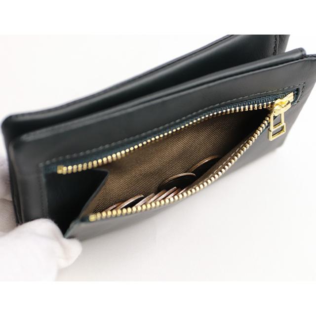 Neutral Gray ARUKAN ハスキー 日本製 二つ折財布 本革 革 レザー レディース メンズ | Neutral Gray | 21