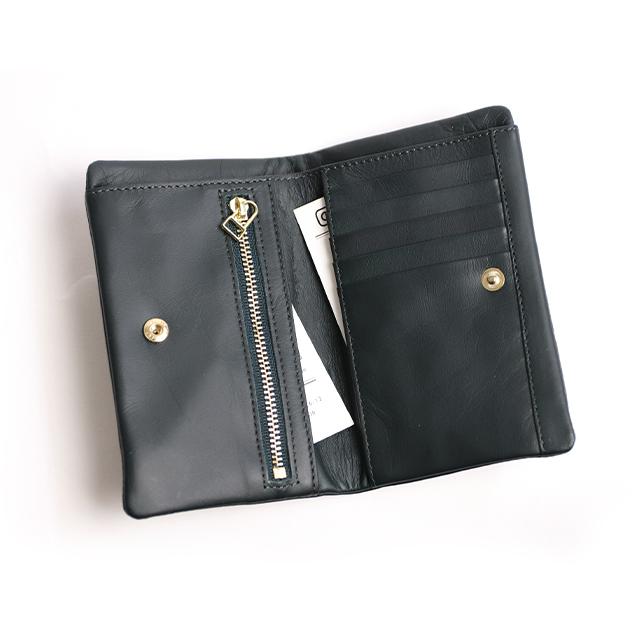 Neutral Gray ARUKAN ハスキー 日本製 二つ折財布 本革 革 レザー レディース メンズ | Neutral Gray | 19