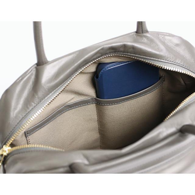 Neutral Gray ハスキー 日本製 2way 軽やかなミニボストン 日本製 本革 革 レザー レディース ARUKAN | Neutral Gray | 20