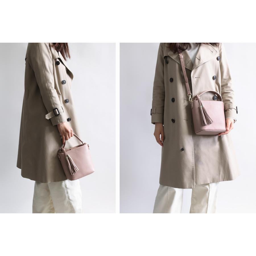 Atelier nuu loop 2way ミニバケットバッグ 豊岡鞄 優しいカラー 柔らかいイタリア革 本革 革 レザー レディース | 豊岡鞄 | 09