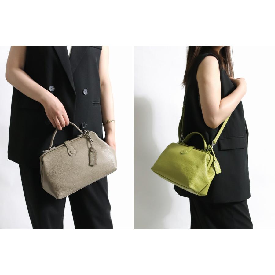 Atelier nuu Parcel mist ニュアンスカラーのイタリア産シュリンクレザー ミニダレス 本革 革 レザー レディース | 豊岡鞄 | 23