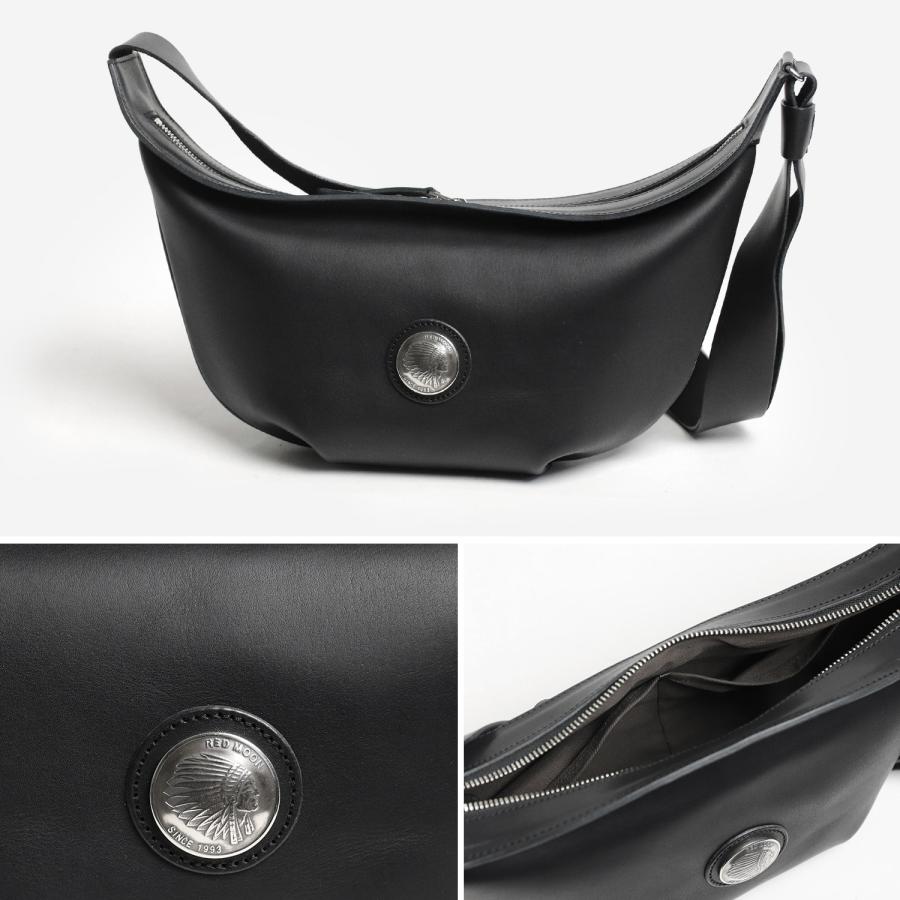 REDMOON レッドムーン LONGSHIP-SAL オールレザーショルダー 革バッグの画像