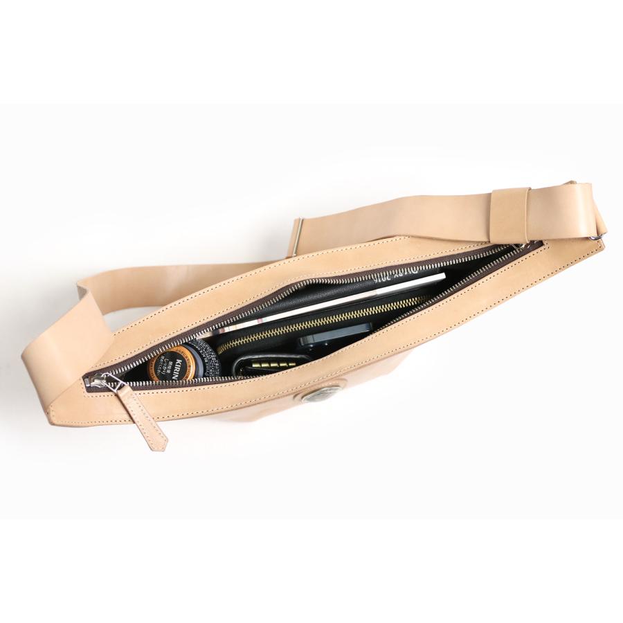 REDMOON レッドムーン LONGSHIP-SAL オールレザーショルダー 革バッグの画像