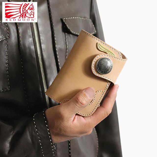 レッドムーン　ミドルウォレット　REDMOON　イエローイーグル REDMOON（レッドムーン） Yellow Eagle ミドルウォレット 折財布 革