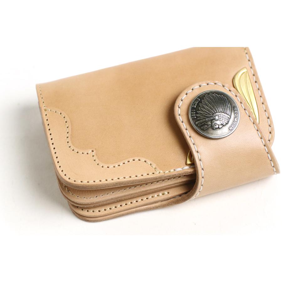 レッドムーン　ミドルウォレット　REDMOON　イエローイーグル REDMOON（レッドムーン） Yellow Eagle ミドルウォレット 折財布 革