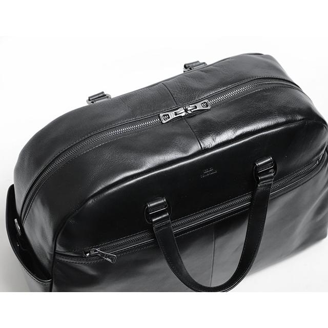 SEEKER オイルをたっぷり含んだ ベジタブルタンニンレザーの 2way ボストンバッグ 本革 革 レザー レディース メンズ | SEEKER | 20