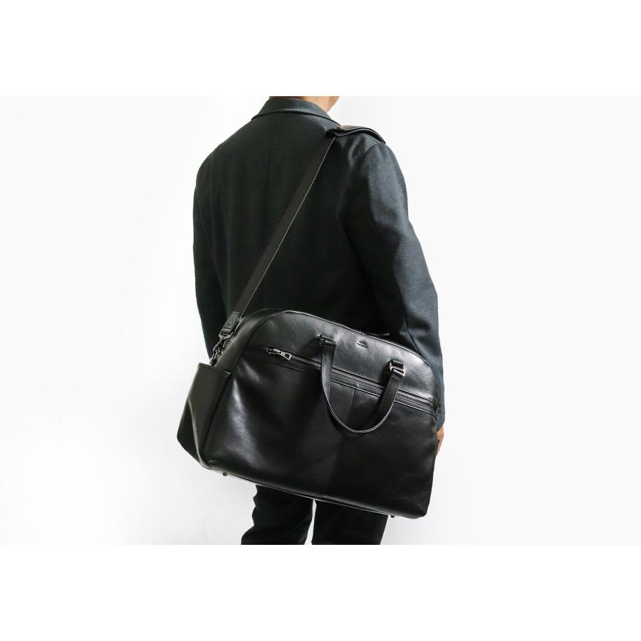 SEEKER オイルをたっぷり含んだ ベジタブルタンニンレザーの 2way ボストンバッグ 本革 革 レザー レディース メンズ | SEEKER | 23